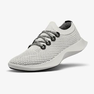 All birds white and grey running shoe, 8.5